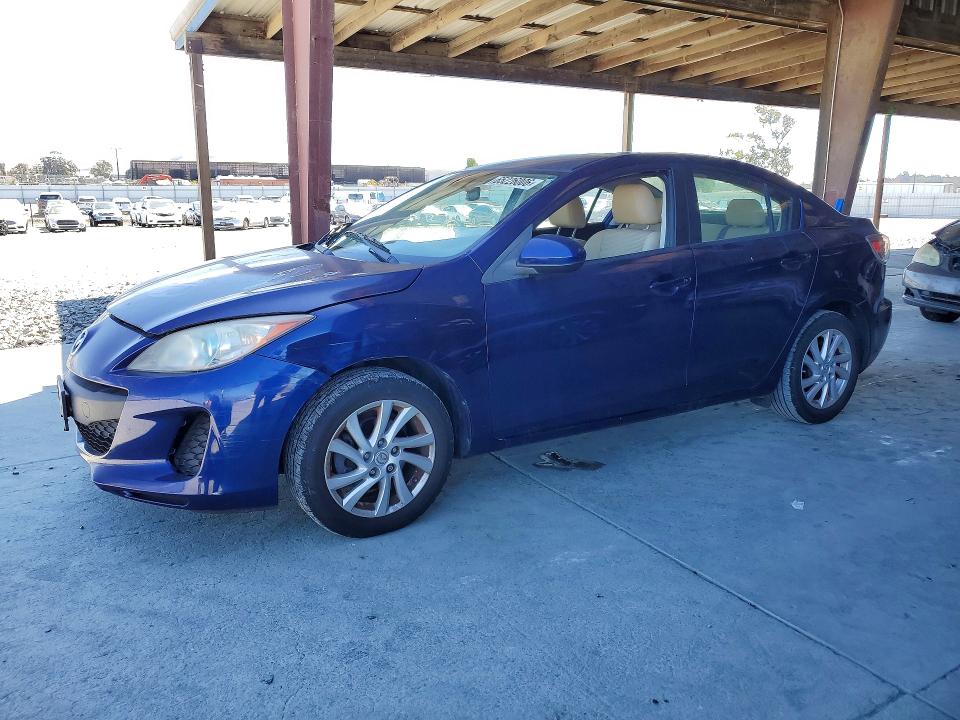 2012 Mazda 3 მანქანა იყიდება აუქციონზე, vin: JM1BL1V72C1666108, აუქციონის ნომერი: 65226006