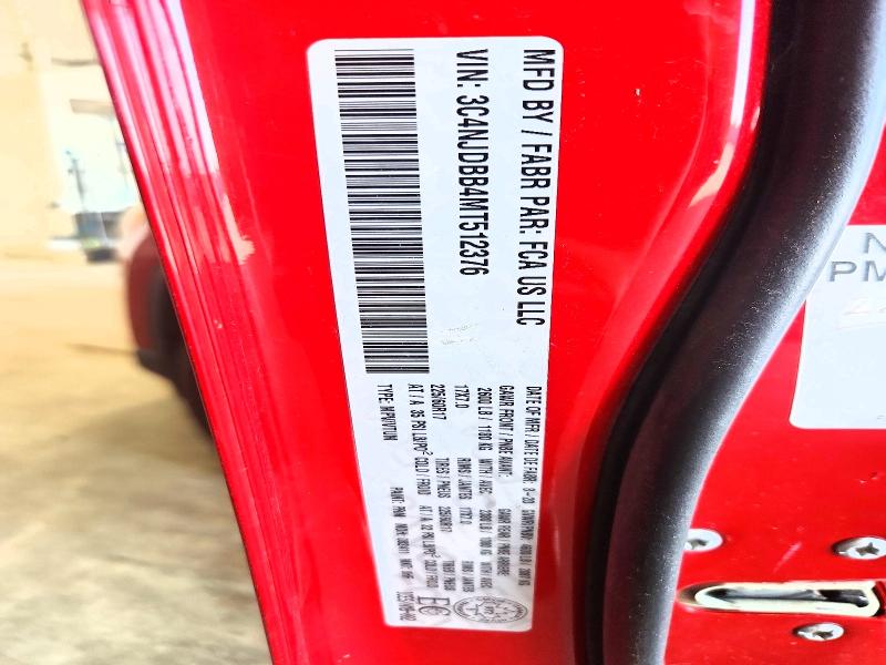 Aukcja sprzedaży 2021 Jeep Compass, vin: 3C4NJDBB4MT512376, numer aukcji: 63989306