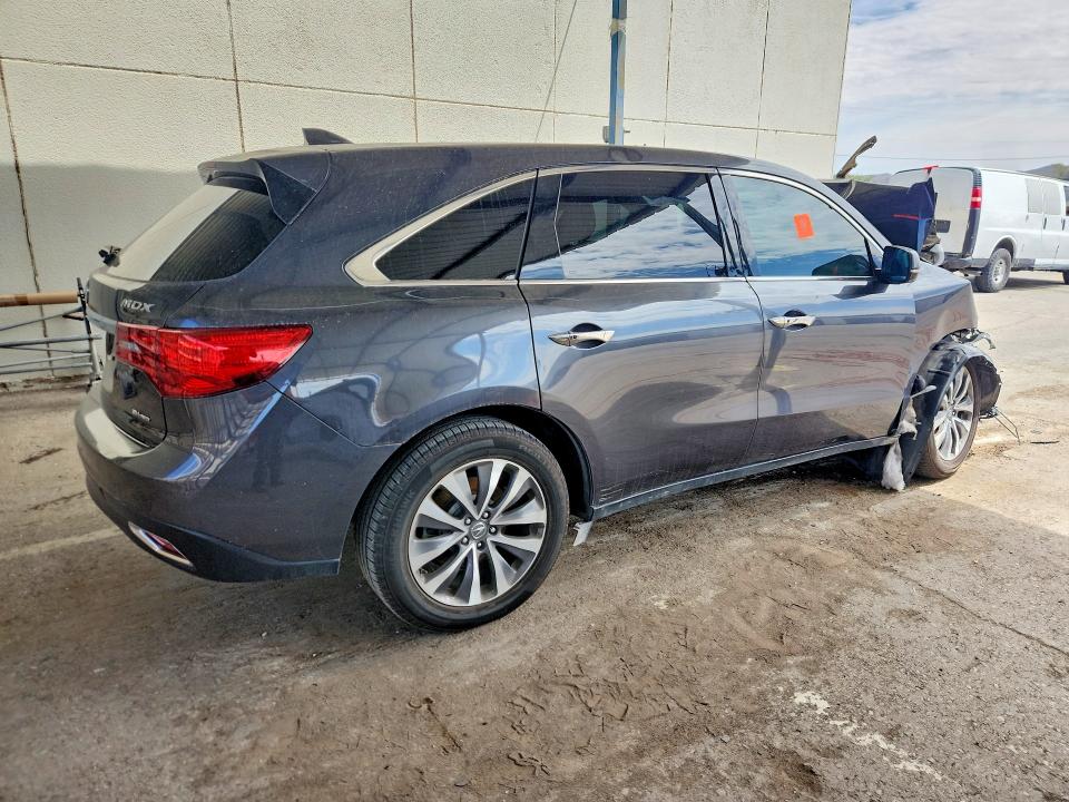 63765946 :رقم المزاد ، 5FRYD4H44GB046348 vin ، 2016 Acura Mdx مزاد بيع