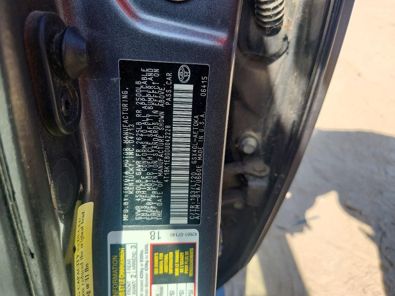 2013 Toyota Avalon მანქანა იყიდება აუქციონზე, vin: 4T1BK1EB0DU042228, აუქციონის ნომერი: 66510356