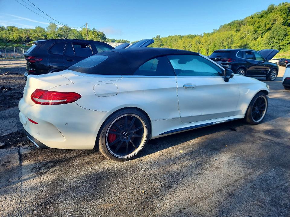2017 Mercedes-benz C მანქანა იყიდება აუქციონზე, vin: WDDWK8HB9HF461284, აუქციონის ნომერი: 63934336