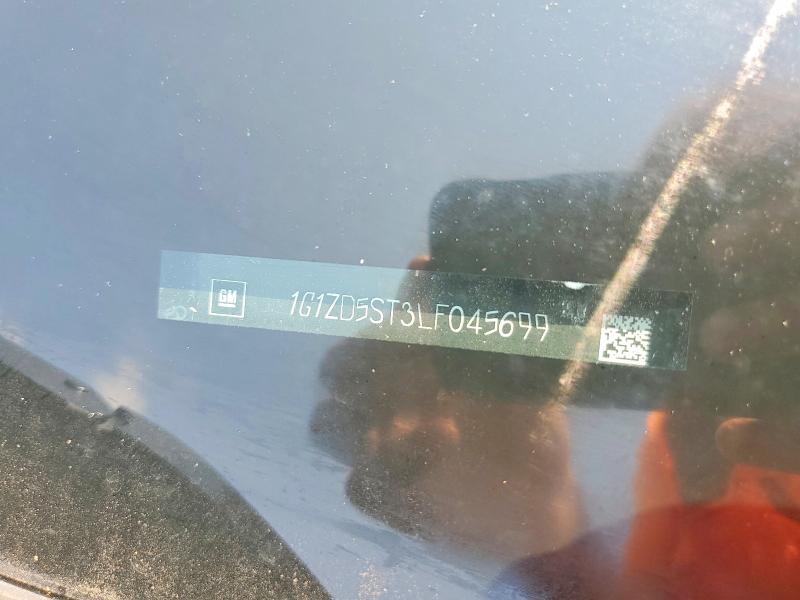 Продажа на аукционе авто 2020 Chevrolet Malibu, vin: 1G1ZD5ST3LF045699, номер лота: 63883086