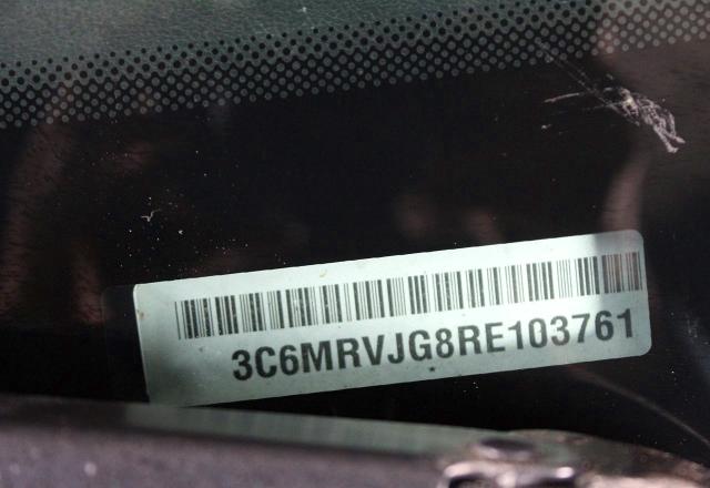 65053246 :رقم المزاد ، 3C6MRVJG8RE103761 vin ، 2024 Ram Promaster 3500 مزاد بيع