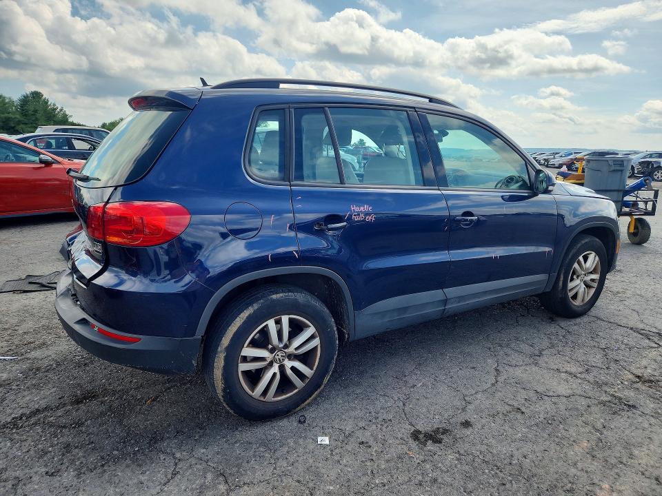 Продажа на аукционе авто 2016 Volkswagen Tiguan, vin: WVGBV7AX7GW609538, номер лота: 65316306
