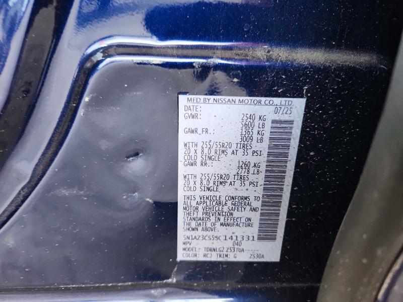 Продажа на аукционе авто 2025 Nissan Murano, vin: 5N1AZ3CS5SC141331, номер лота: 66958666