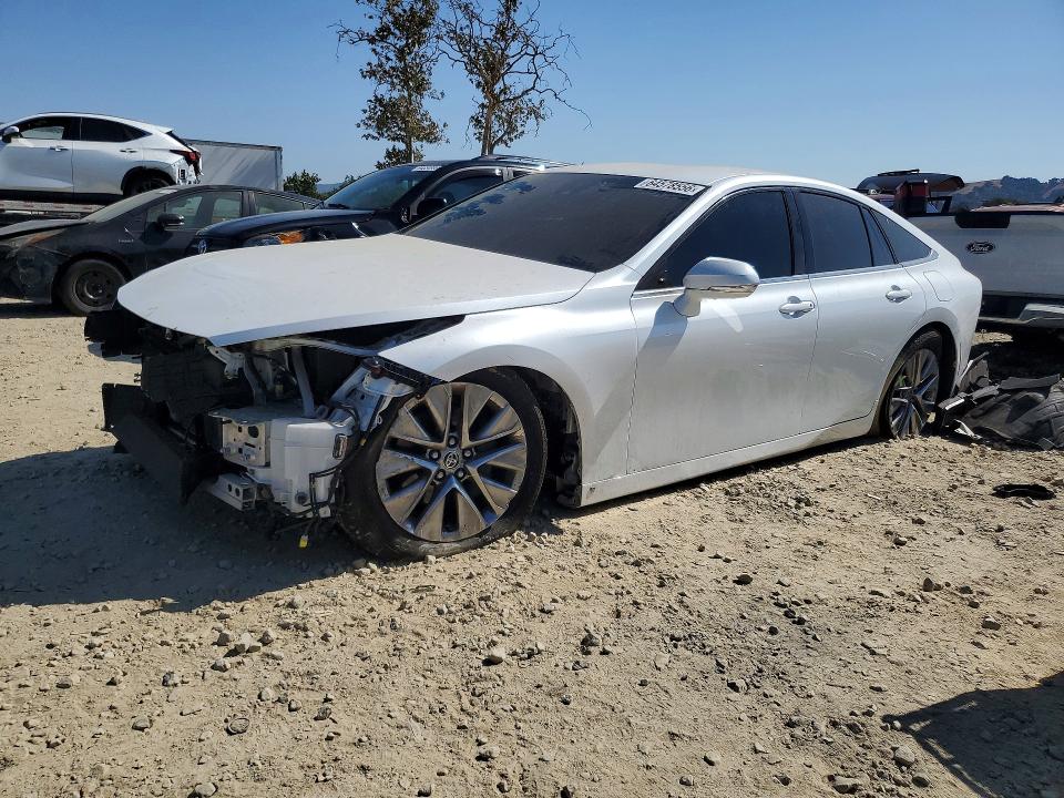 Auction sale of the 2021 Toyota Mirai, vin: JTDAAAAA3MA000587, lot number: 64578556