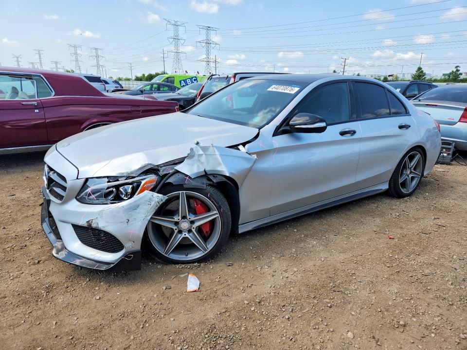Продаж на аукціоні авто 2015 Mercedes-benz C, vin: 55SWF6GBXFU027329, номер лоту: 64070876