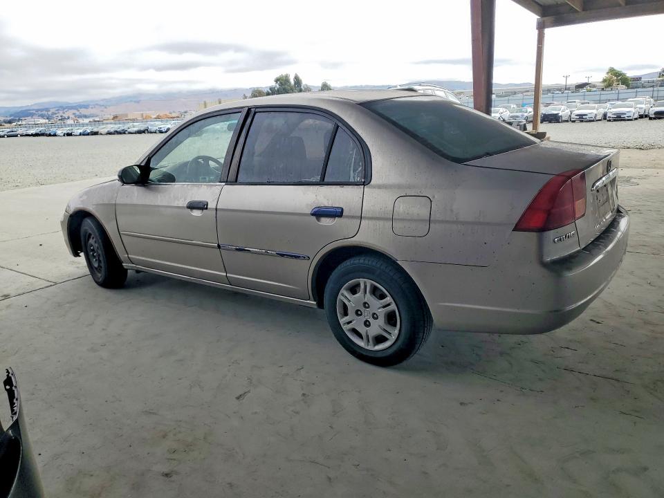 2001 Honda Civic მანქანა იყიდება აუქციონზე, vin: 2HGES16551H554206, აუქციონის ნომერი: 66250986