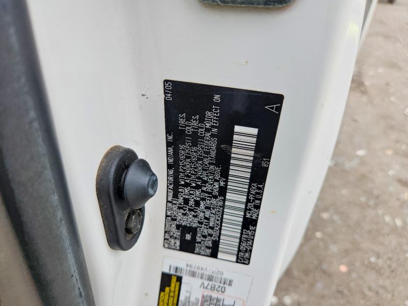 2005 Toyota Sienna მანქანა იყიდება აუქციონზე, vin: 5TDZA23CX5S321876, აუქციონის ნომერი: 65617666