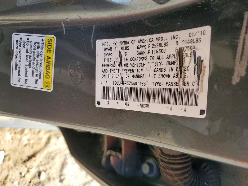 63146606 :رقم المزاد ، 19UUA8F57AA011333 vin ، 2010 Acura Tl مزاد بيع