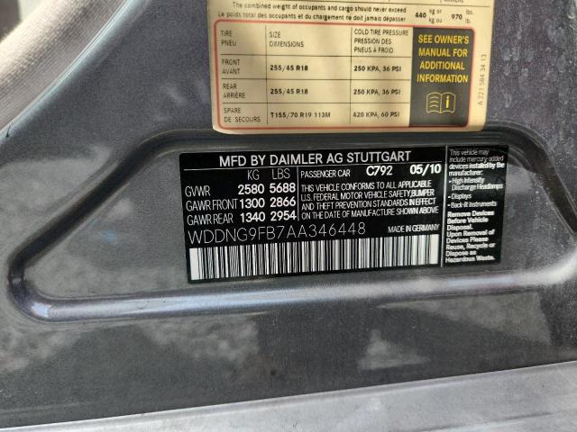 Продаж на аукціоні авто 2010 Mercedes-benz S, vin: WDDNG9FB7AA346448, номер лоту: 66231716