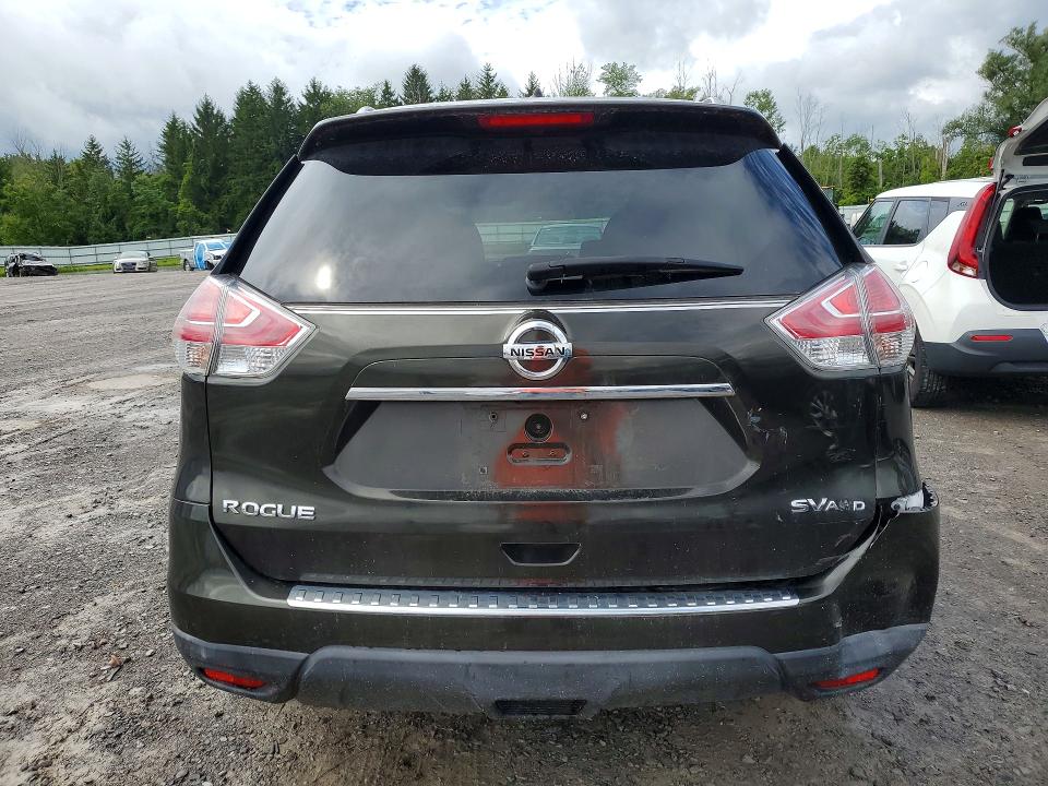2015 Nissan Rogue მანქანა იყიდება აუქციონზე, vin: KNMAT2MV6FP505179, აუქციონის ნომერი: 65351326