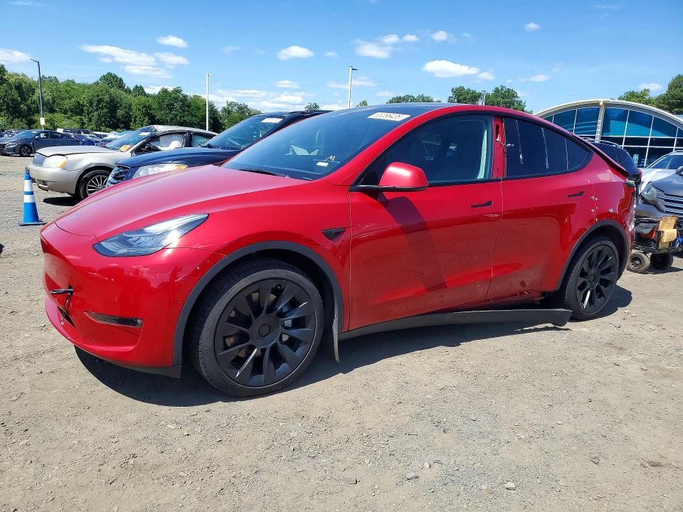 Aukcja sprzedaży 2022 Tesla Model Y, vin: 7SAYGDEE7NF376801, numer aukcji: 65266436