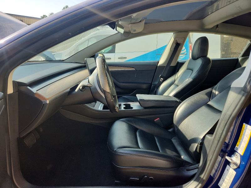 64394226 :رقم المزاد ، 5YJ3E1EA7NF372630 vin ، 2022 Tesla Model 3 مزاد بيع