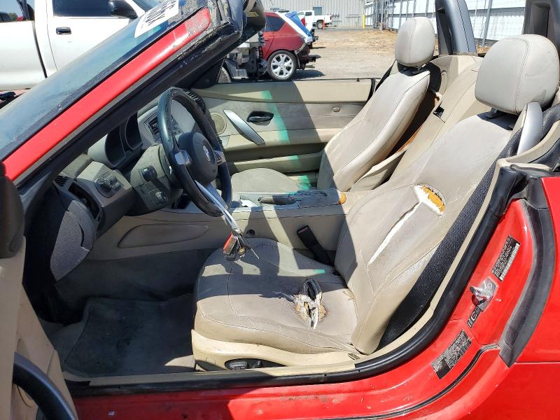 61448656 :رقم المزاد ، 4USBT53424LU06291 vin ، 2004 Bmw Z4 مزاد بيع