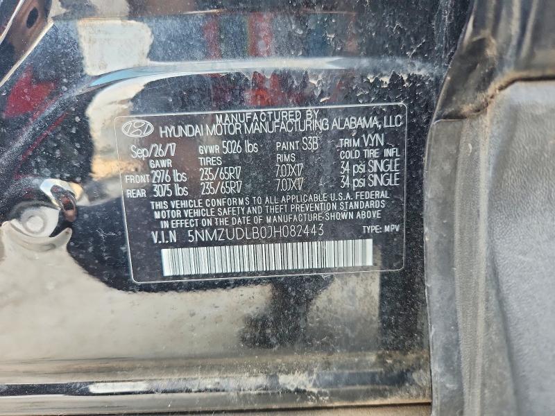 Продаж на аукціоні авто 2018 Hyundai Santa Fe Sport, vin: 5NMZUDLB0JH082443, номер лоту: 66636076
