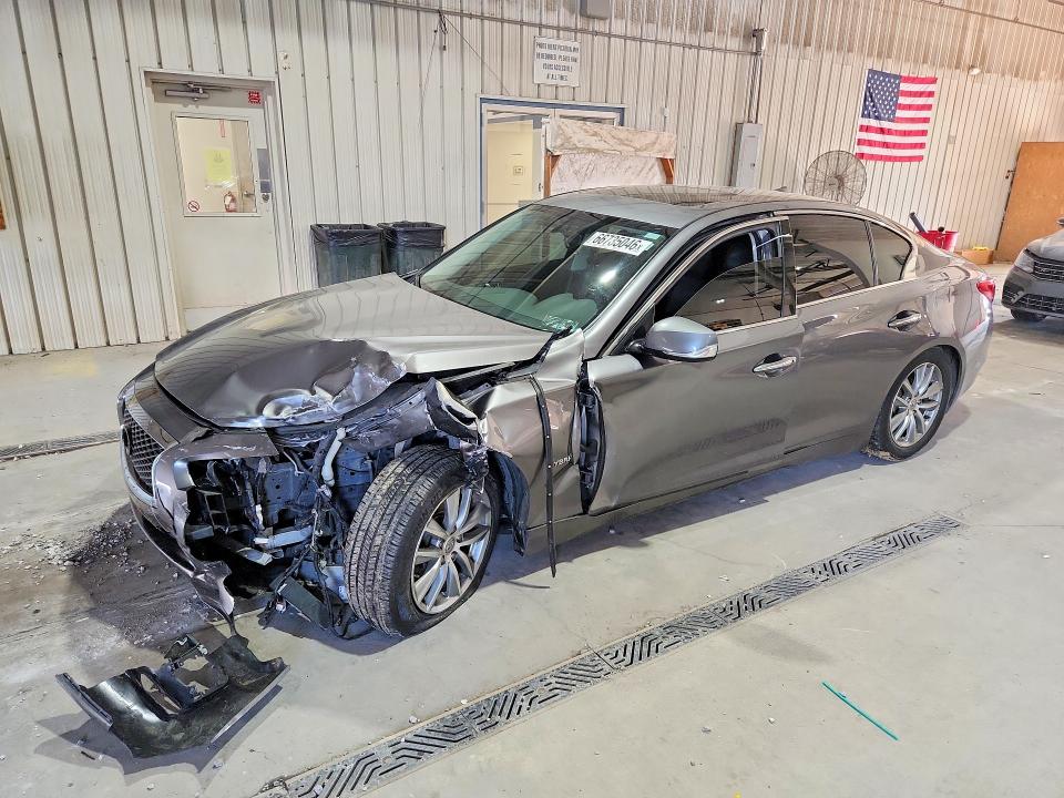 Auction sale of the 2015 Infiniti Q50 Hybrid, vin: JN1AV7AR3FM850673, lot number: 66735046