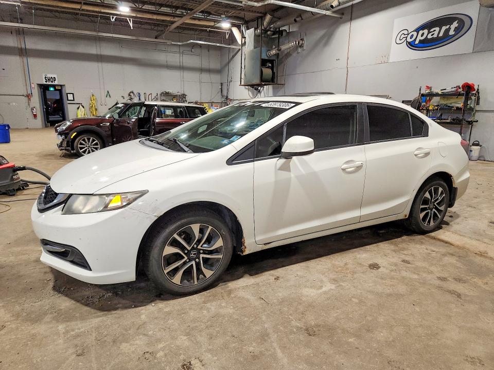 Auction sale of the 2013 Honda Civic, vin: 2HGFB2E57DH031902, lot number: 63979306