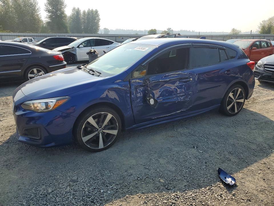 63439366 :رقم المزاد ، 4S3GTAK61J1740410 vin ، 2018 Subaru Impreza مزاد بيع