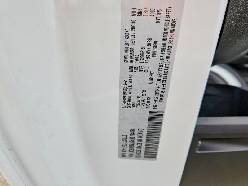 Aukcja sprzedaży 2022 Ram Promaster 3500, vin: 3C6MRVJG4NE104464, numer aukcji: 64962396