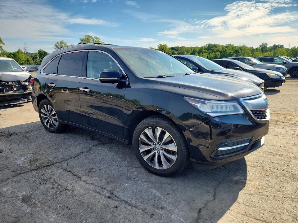 2014 Acura Mdx მანქანა იყიდება აუქციონზე, vin: 5FRYD4H49EB036542, აუქციონის ნომერი: 65182396