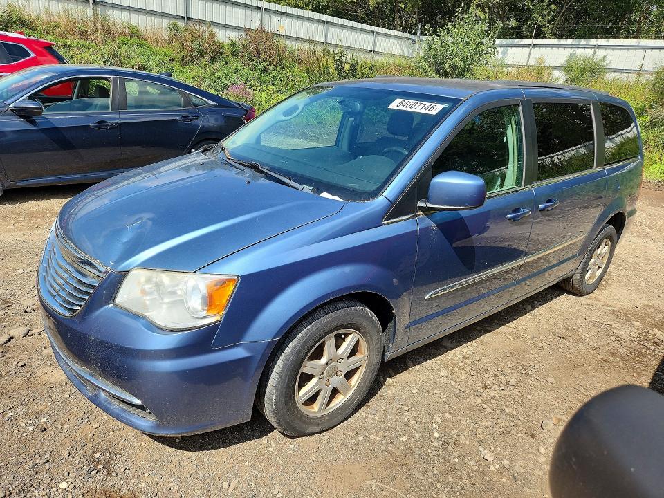 2012 Chrysler Town & Country მანქანა იყიდება აუქციონზე, vin: 2C4RC1BG9CR192043, აუქციონის ნომერი: 64607146