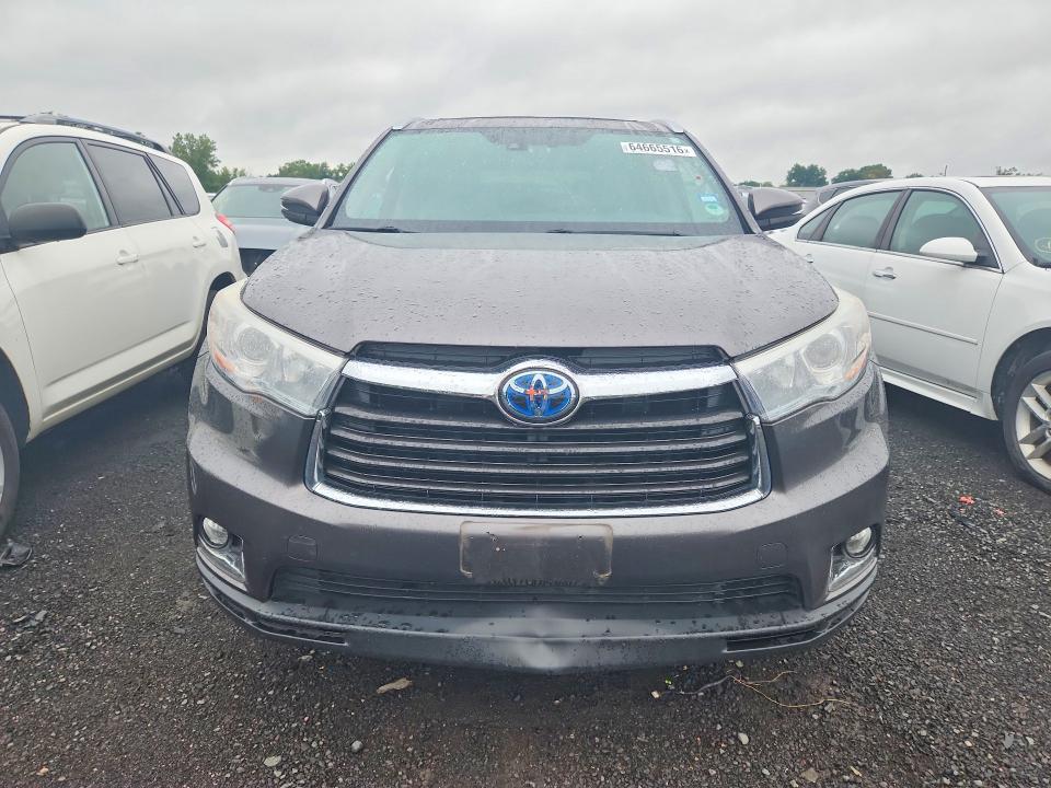 Продажа на аукционе авто 2016 Toyota Highlander Hybrid, vin: 5TDDCRFHXGS017471, номер лота: 64665516