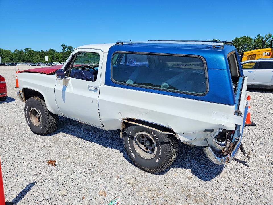 1986 Chevrolet Blazer მანქანა იყიდება აუქციონზე, vin: 1G8EK18H5GF195529, აუქციონის ნომერი: 63543196