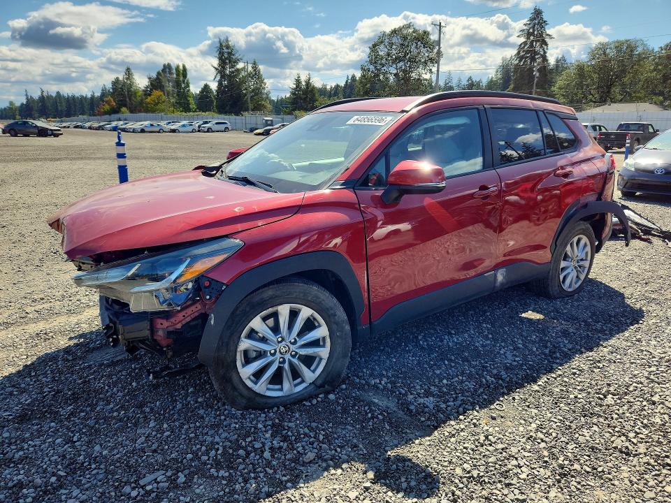 Aukcja sprzedaży 2022 Toyota Corolla Cross, vin: 7MUCAABG3NV025821, numer aukcji: 64856596