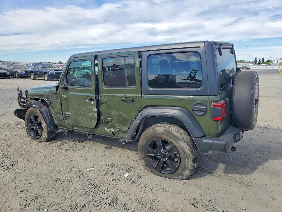 66027356 :رقم المزاد ، 1C4HJXDM3MW547109 vin ، 2021 Jeep Wrangler Unlimited مزاد بيع