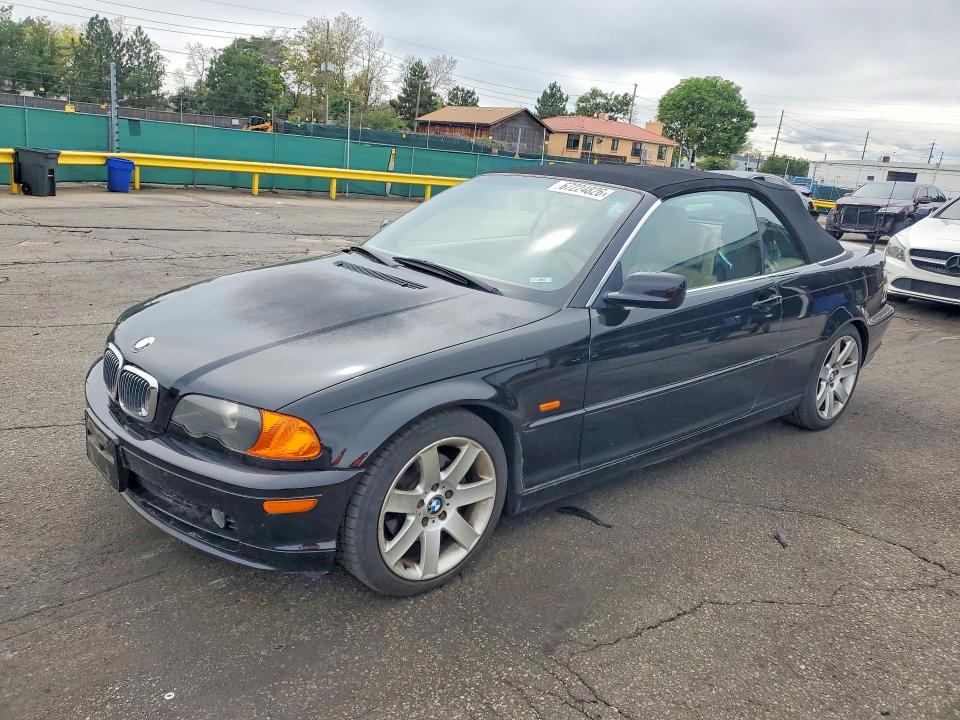 2001 Bmw 325 მანქანა იყიდება აუქციონზე, vin: WBABS33421JY41989, აუქციონის ნომერი: 67224826