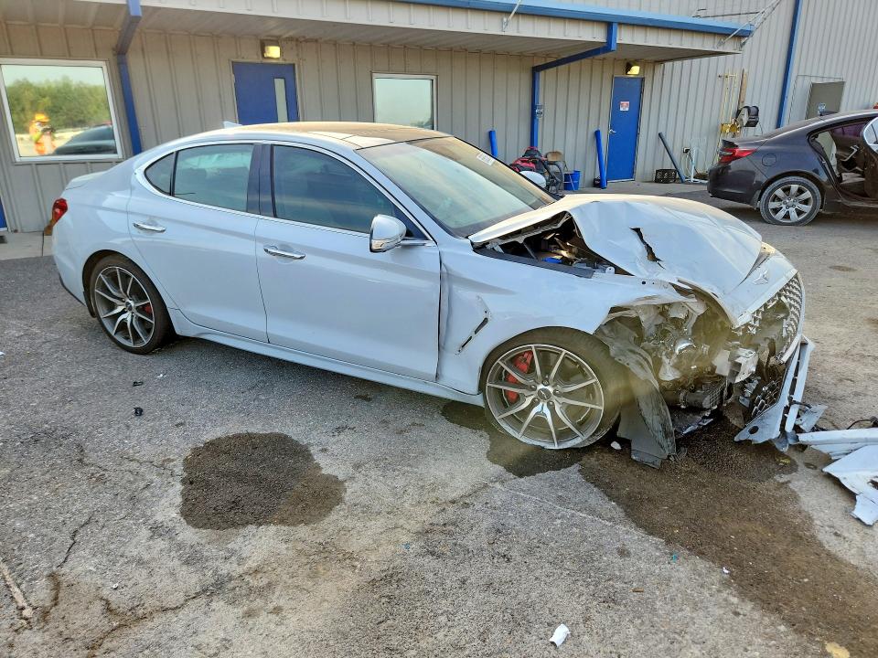 2020 Genesis G70 მანქანა იყიდება აუქციონზე, vin: KMTG34LE1LU047069, აუქციონის ნომერი: 65850636