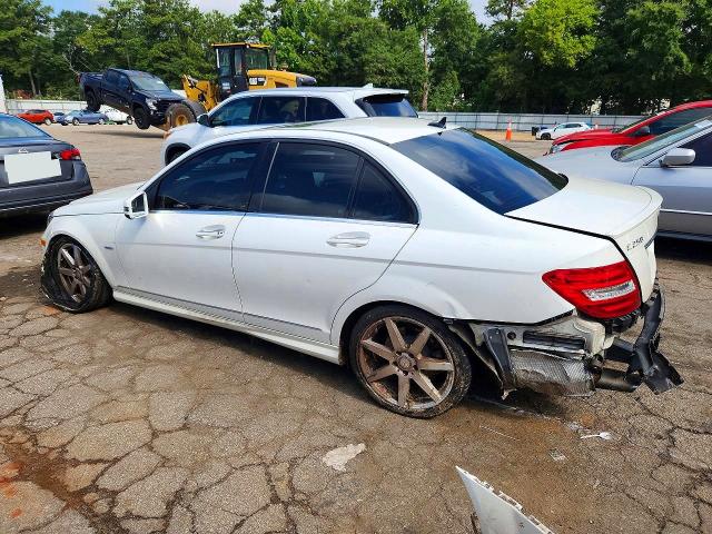Aukcja sprzedaży 2012 Mercedes-benz C, vin: WDDGF4HB4CR222041, numer aukcji: 64076216