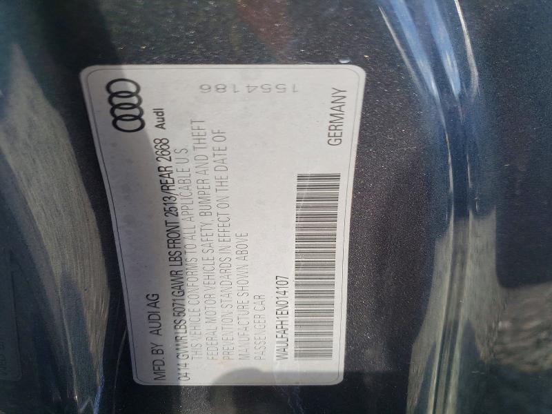 Продаж на аукціоні авто 2014 Audi A5, vin: WAULFAFH1EN014107, номер лоту: 64805946