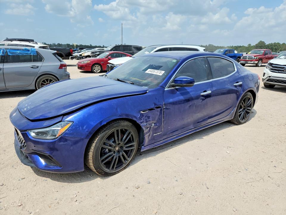 Продажа на аукционе авто 2018 Maserati Ghibli, vin: ZAM57YTS8J1290914, номер лота: 64067376