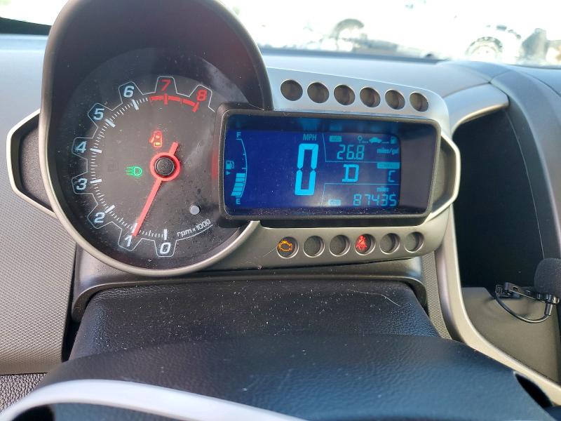 2013 Chevrolet Sonic მანქანა იყიდება აუქციონზე, vin: 1G1JC5SH6D4197999, აუქციონის ნომერი: 62932156