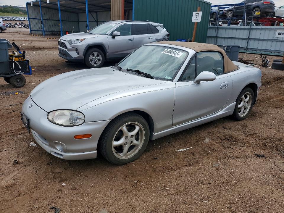 2000 Mazda Mx-5 Miata მანქანა იყიდება აუქციონზე, vin: JM1NB3531Y0155446, აუქციონის ნომერი: 65002946