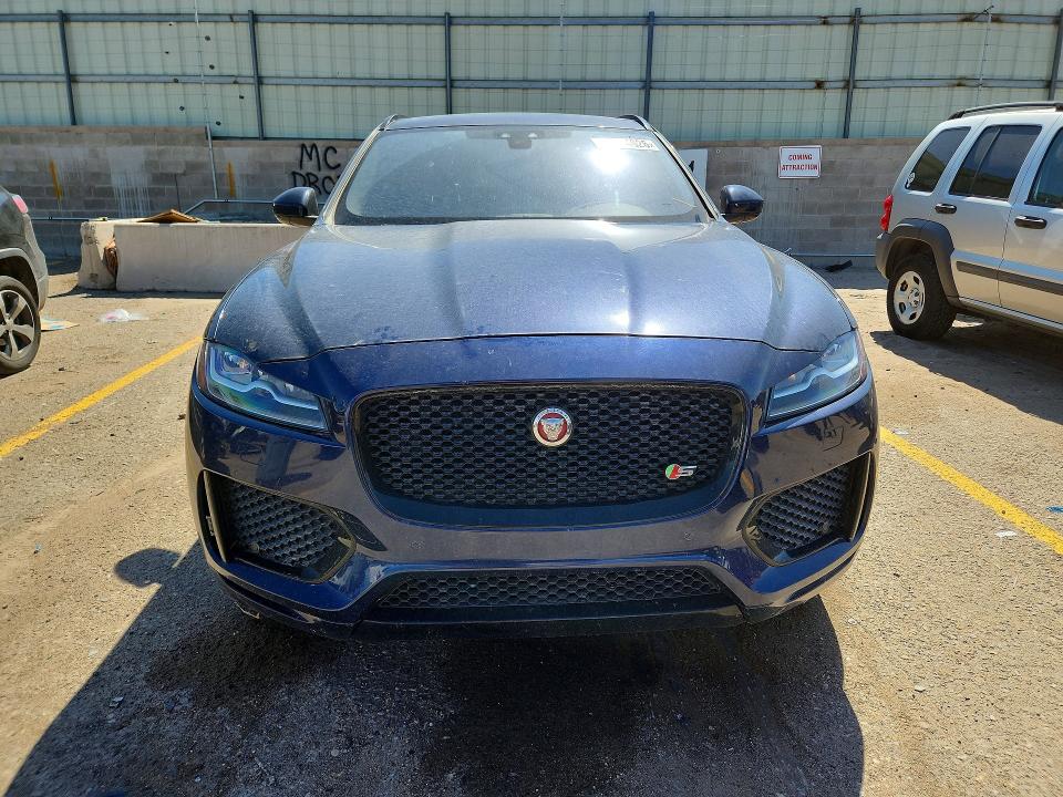 2017 Jaguar F-pace მანქანა იყიდება აუქციონზე, vin: SADCM2BVXHA075918, აუქციონის ნომერი: 66294626