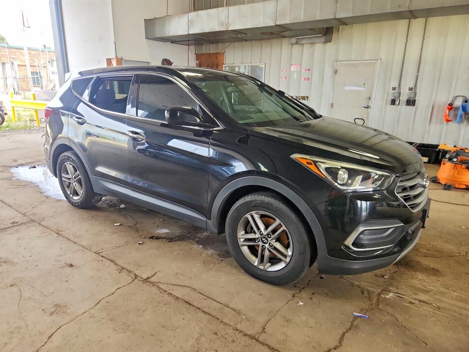 64367696 :رقم المزاد ، 5XYZTDLBXJG552586 vin ، 2018 Hyundai Santa Fe Sport مزاد بيع