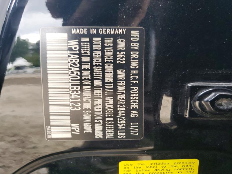 Aukcja sprzedaży 2018 Porsche Macan, vin: WP1AB2A50JLB34123, numer aukcji: 65273716