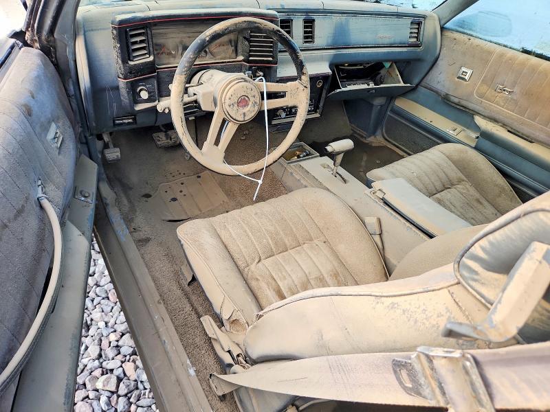 66917526 :رقم المزاد ، 1G1GZ37G4GR159885 vin ، 1986 Chevrolet Monte Carlo مزاد بيع