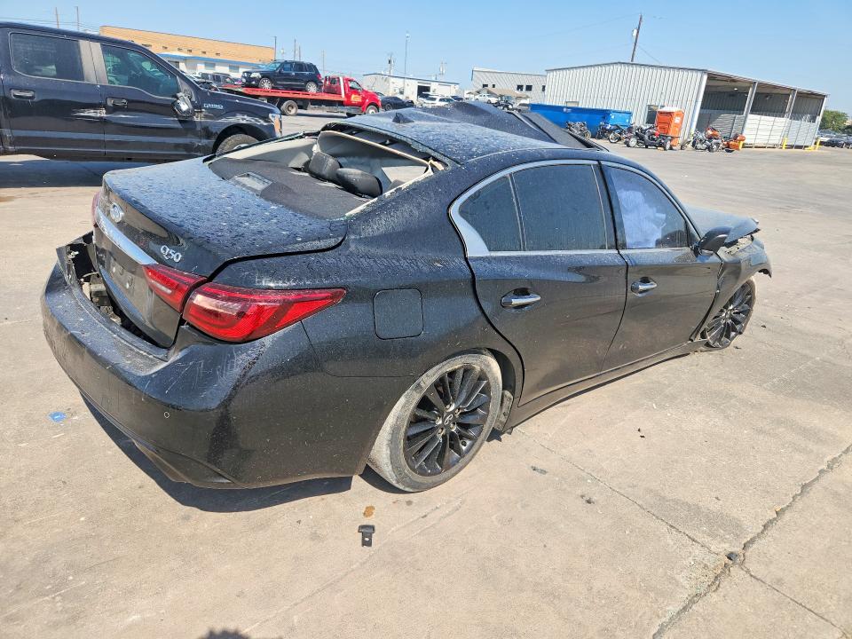 2021 Infiniti Q50 მანქანა იყიდება აუქციონზე, vin: JN1EV7BR3MM754104, აუქციონის ნომერი: 65600526
