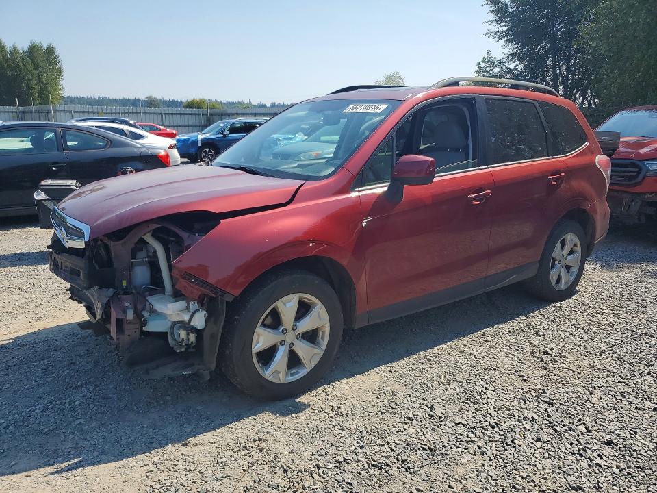 66270016 :رقم المزاد ، JF2SJADC9FH487307 vin ، 2015 Subaru Forester مزاد بيع