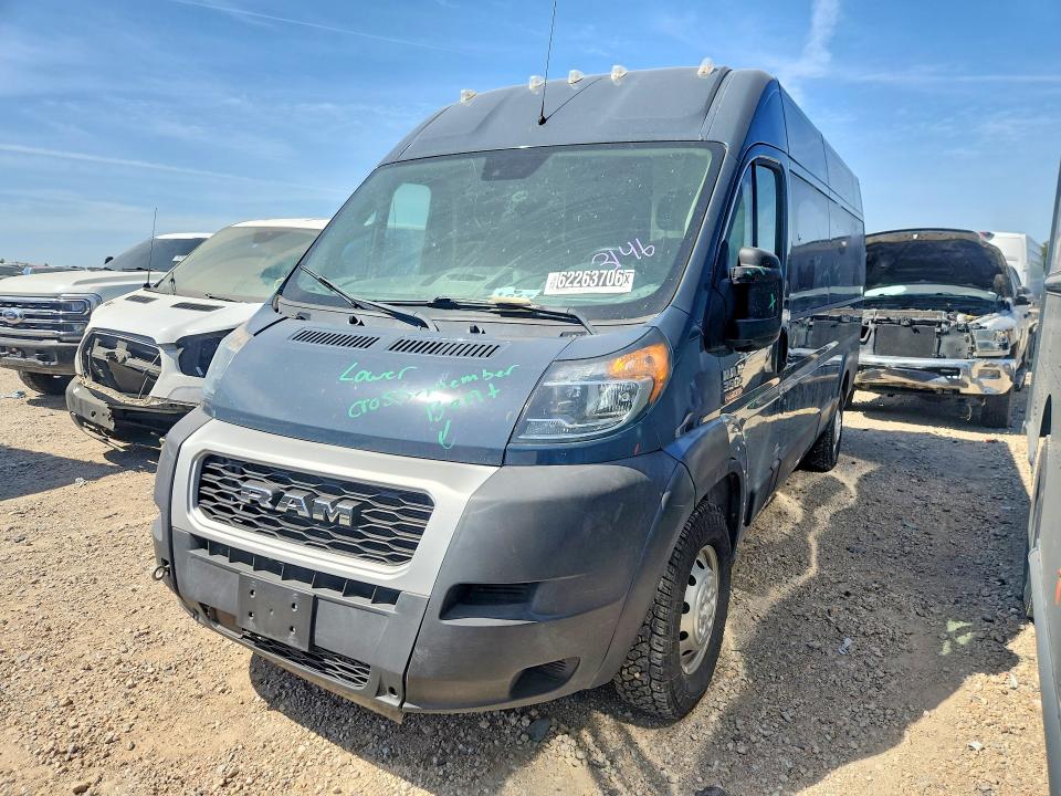 62263706 :رقم المزاد ، 3C6MRVJG6ME580066 vin ، 2021 Ram Promaster 3500 مزاد بيع