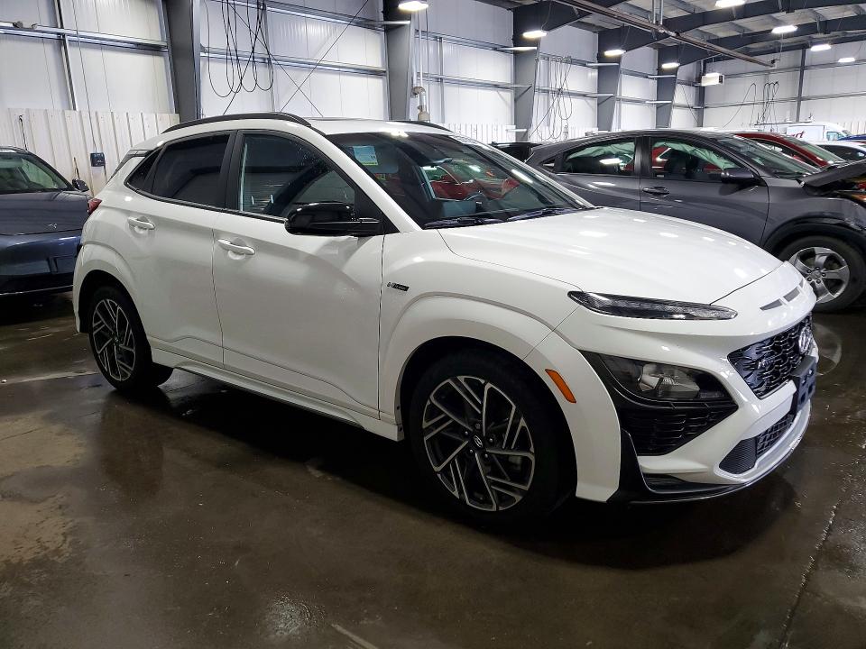 66412526 :رقم المزاد ، KM8K3CA37PU943348 vin ، 2023 Hyundai Kona مزاد بيع