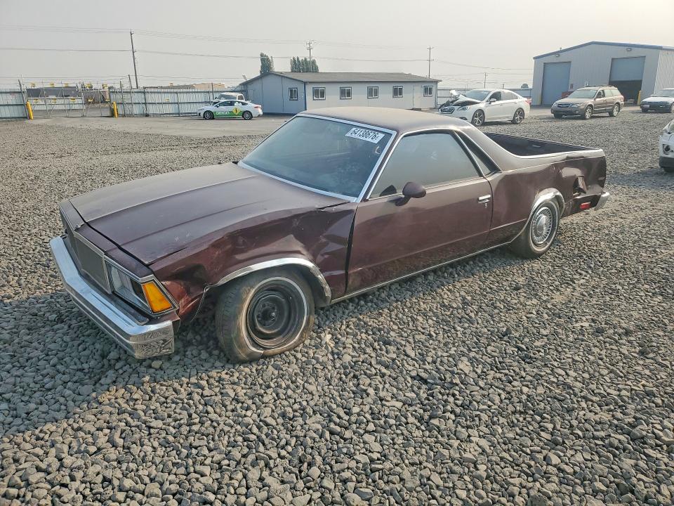 1980 Chevrolet El Camino მანქანა იყიდება აუქციონზე, vin: 1W80K7K16248, აუქციონის ნომერი: 64138676