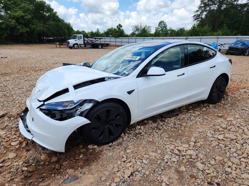 Aukcja sprzedaży 2025 Tesla Model 3, vin: 5YJ3E1EA7SF050324, numer aukcji: 64109436