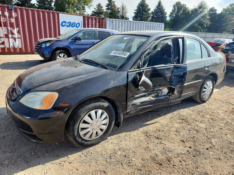Продаж на аукціоні авто 2003 Honda Civic, vin: 2HGES16593H586594, номер лоту: 66240996