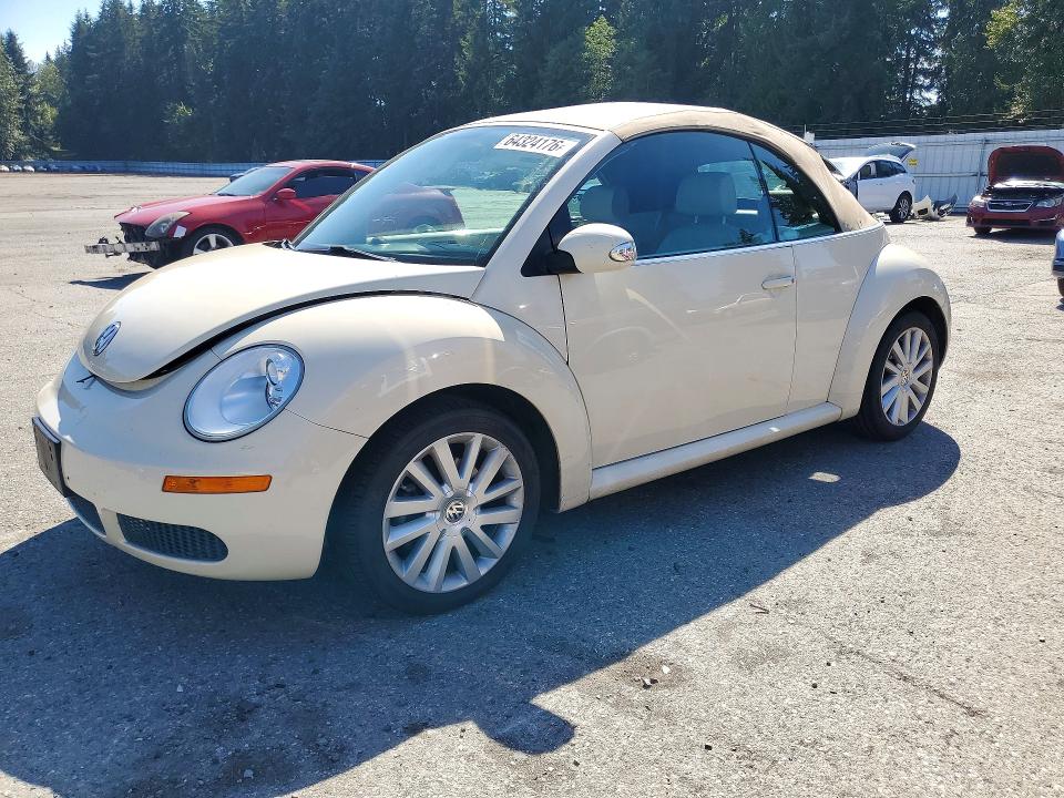 2008 Volkswagen New Beetle მანქანა იყიდება აუქციონზე, vin: 3VWRF31Y68M402252, აუქციონის ნომერი: 64324176