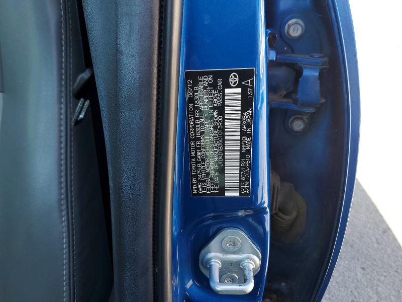 Продаж на аукціоні авто 2012 Toyota Prius C, vin: JTDKDTB35C1013900, номер лоту: 64193836